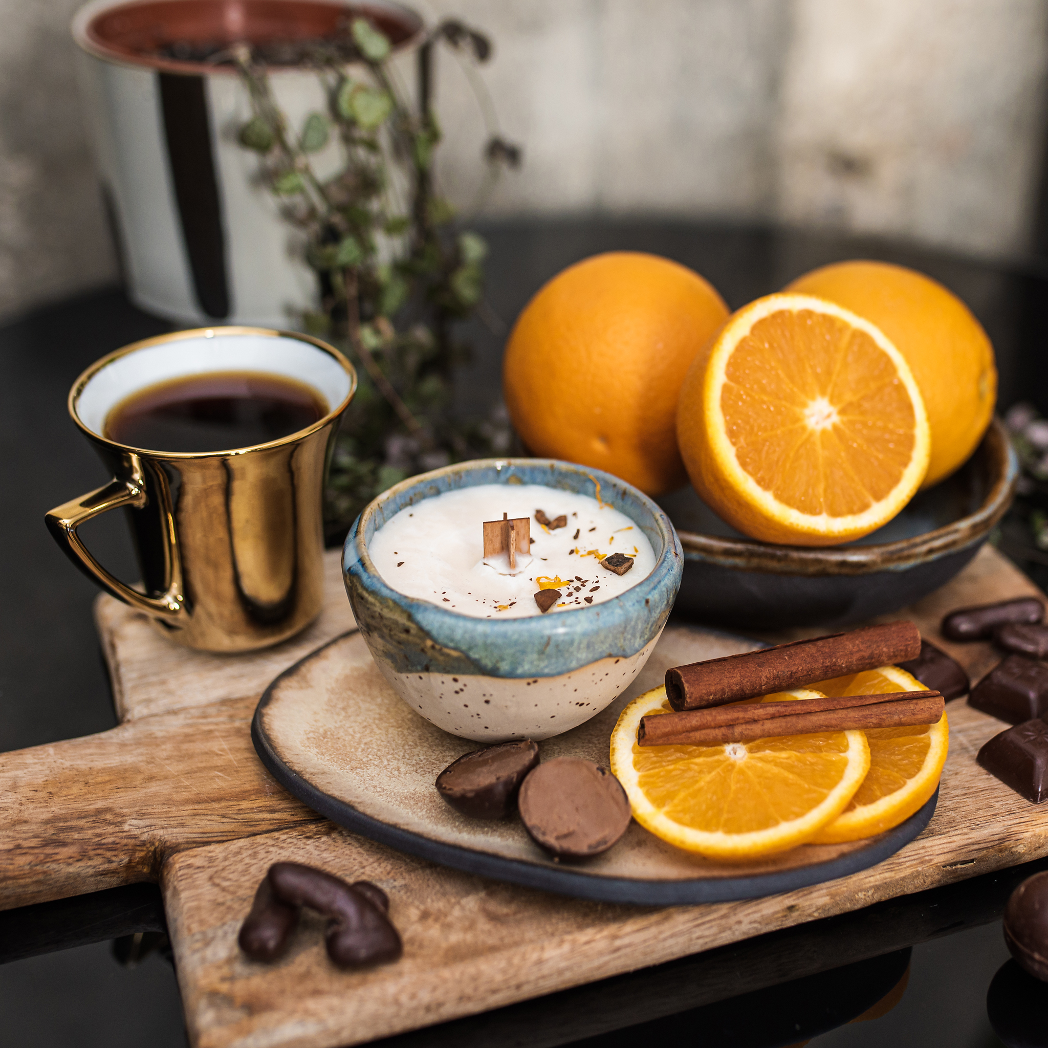 Świece naturalne Glina i Wosk